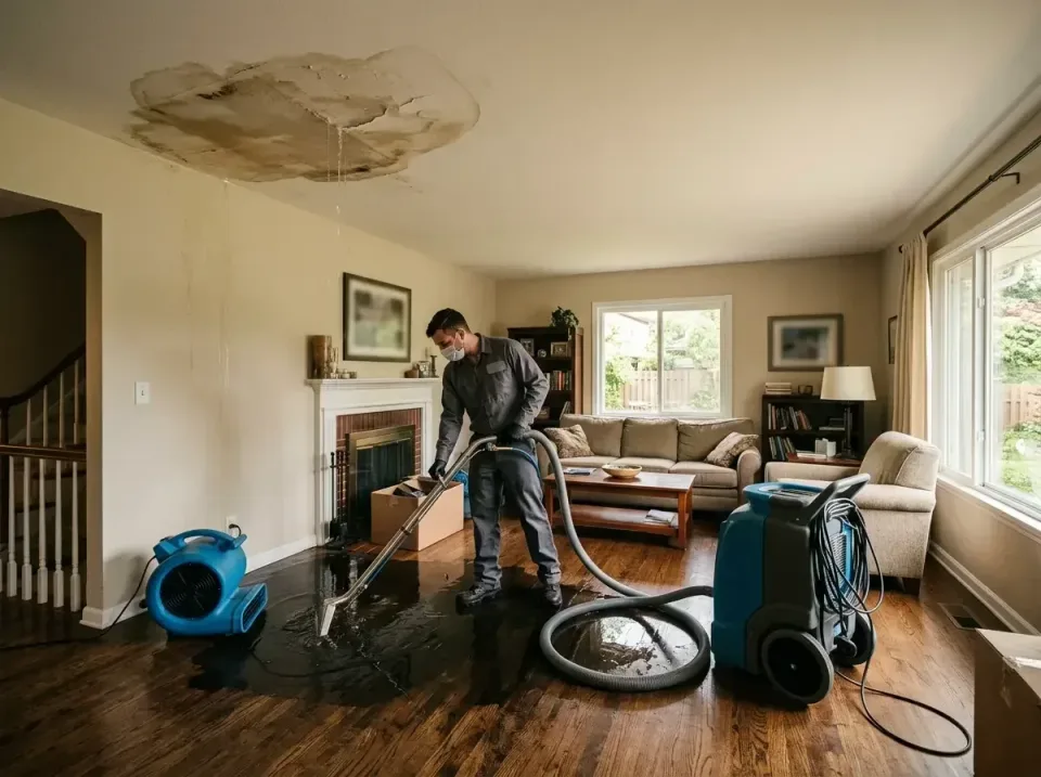 attic-pipe-burst-ceiling-drip-008 — frequently asked questions, Water Damage Restoration & Carpet Care in Jacinto City, TX